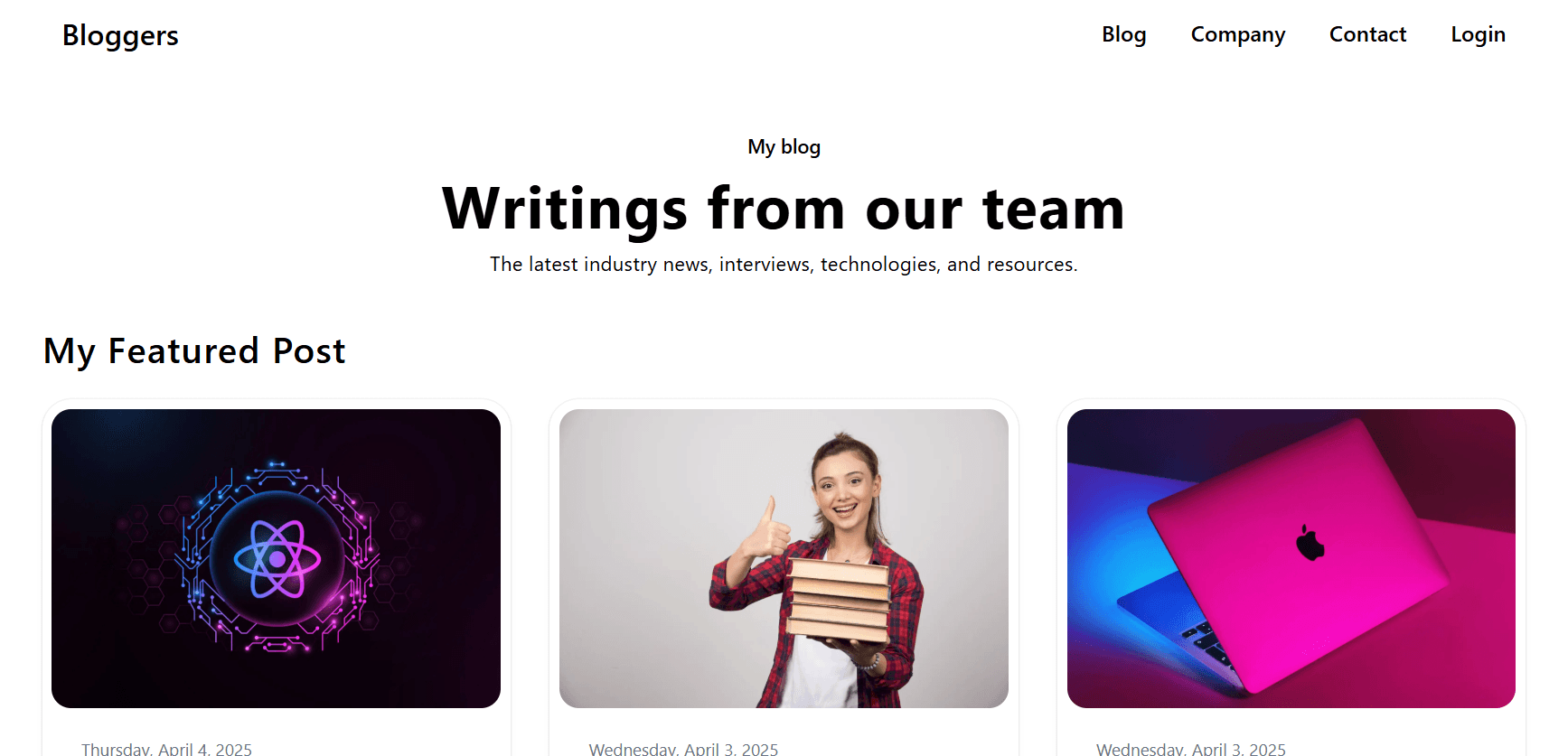 Bloggers-Bd Blog website